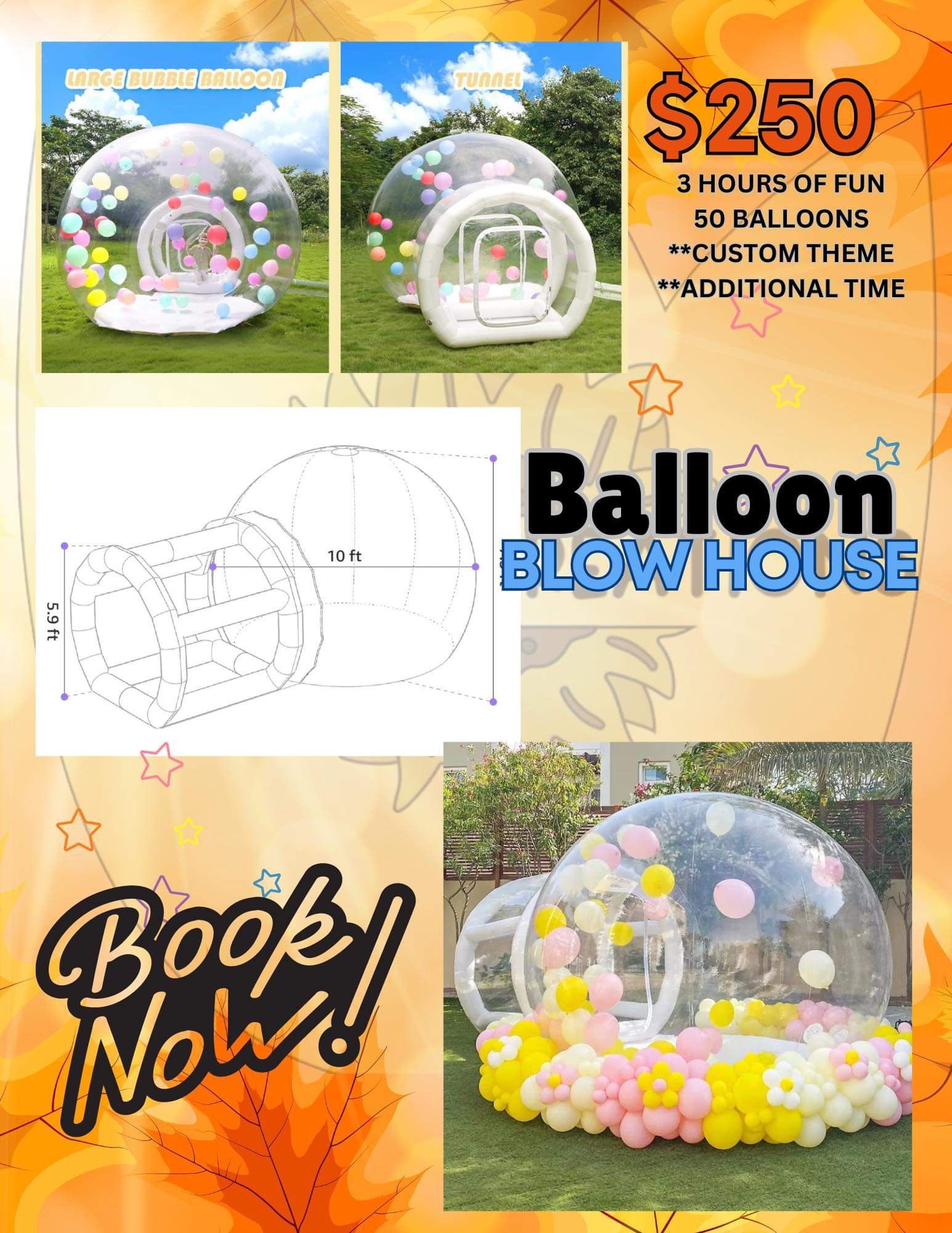 Balloon Blow House