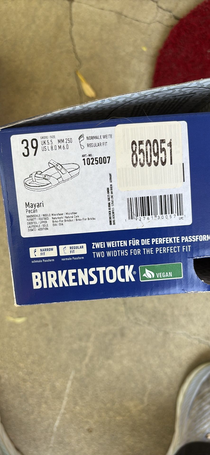 New Birkenstocks