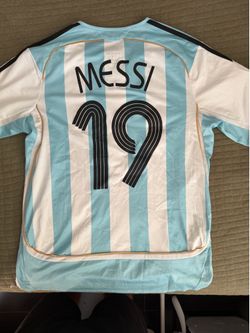Argentina Messi Home World Cup 06’ Jersey