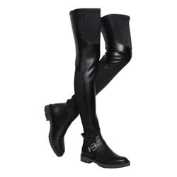 LOW PRICE MOVING- $2900 + TAX RETAIL OVER THE KNEE FENDI RUNWAY BOOTS 