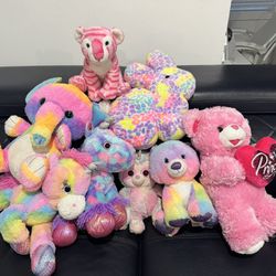 Princess Rainbow Unicorn teddy bears