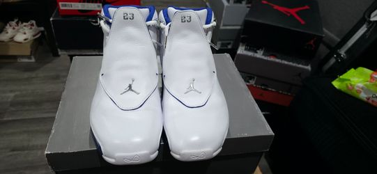 JORDAN 18 WHITE SPORT ROYAL 2018
