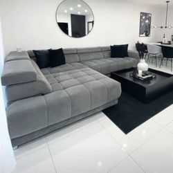 GREY SECTIONAL 🩶 Marshmallow 
