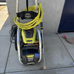 3000 Psi Ryobi Electric Pressure Washer Includes Gun, Hose, And Water Tips
