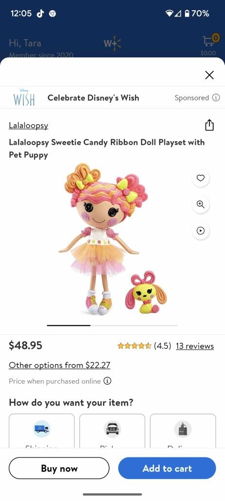 LalaLoopsy Sweetie Candy 🍭 Doll