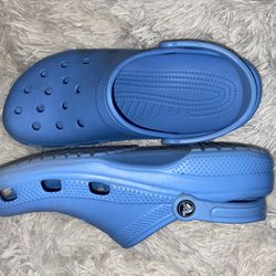 Blue Crocs