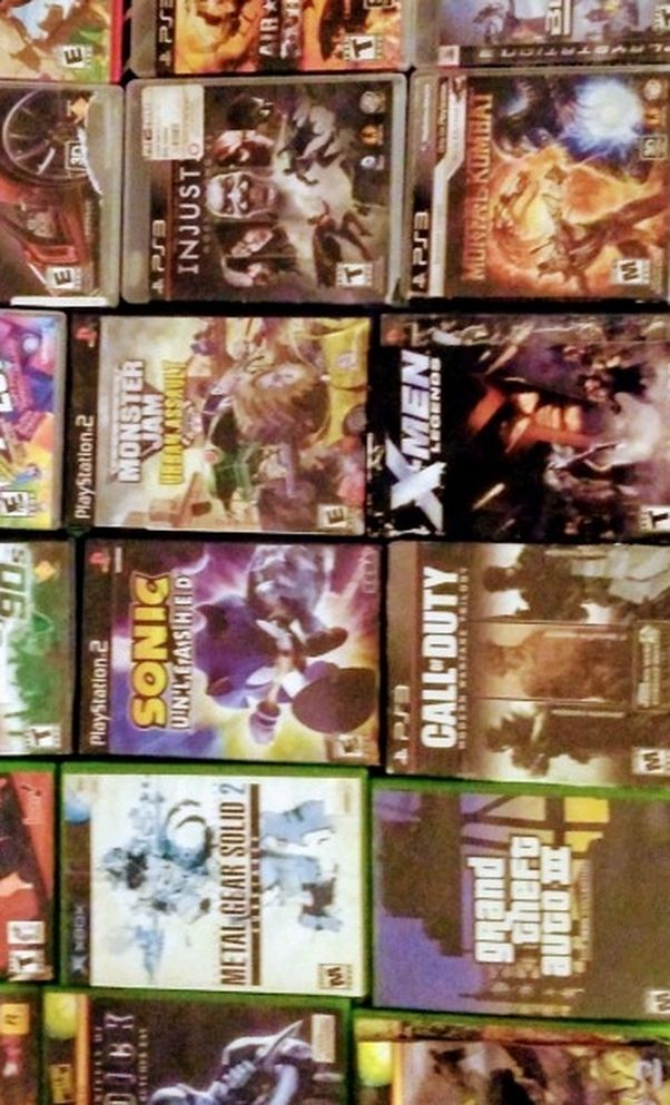 GAMES!!GAMES!!GAMES!! PS2 PS3 Xbox 360 Xbox 360 Live Sega!!
