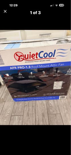 QuietCool AFR PRO-1.3 Roof Mount Attic Fan