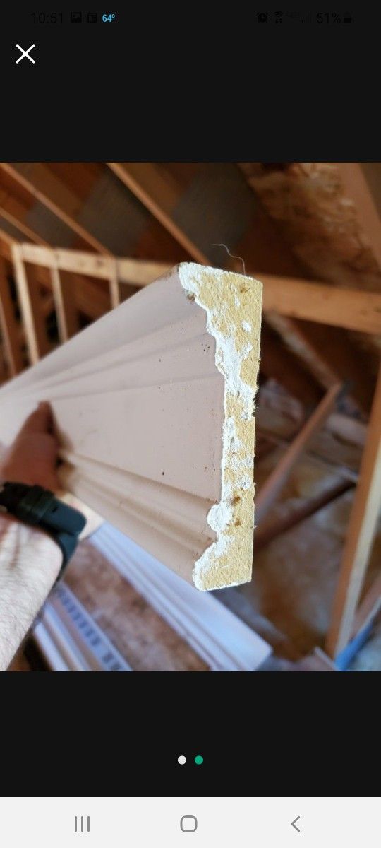 Primed Fiberboard Casing 7 - 12 Footers (84 Linial Feet)