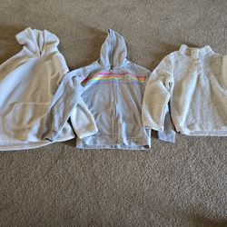 2 Hoodies & A Pullover Girls Size 16