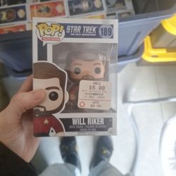 Will Riker Pop Vinyl