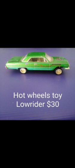 Toy hot wheels revell lowrider