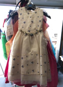 New little girls mex dress