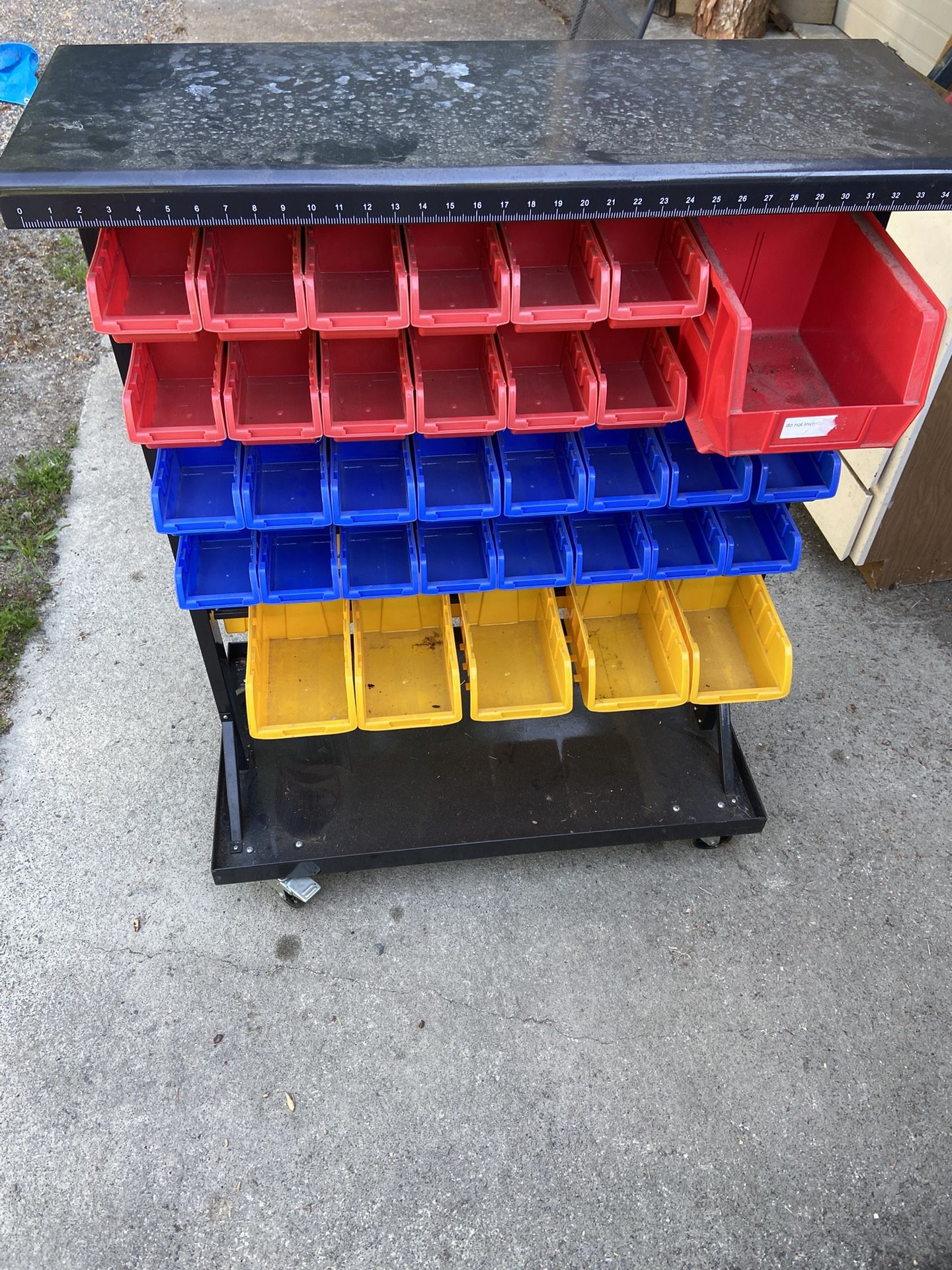Double Sided Floor Rack