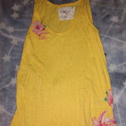 Yellow Shirt  Women M Made By H&M