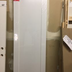 30” wide by 96” high 1 panel shaker interior door 2/6 x 8/0 30” x 96”