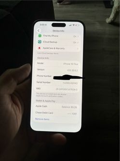 I phone 16 plus
