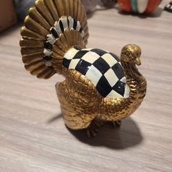 MacKenzie Childs Turkey Figurine 