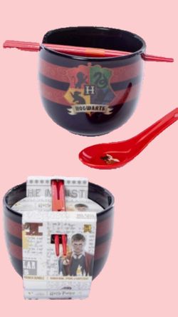 Harry Potter Hogwarts Ramen Bowl Set