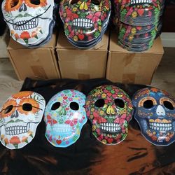 Day Of The Dead Skull Masks