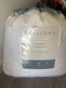 Down comforter