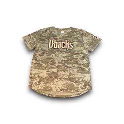 Arizona Diamondbacks MLB Budweiser digital camo baseball jersey 