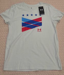 NWT Under Armour Freedom MFO USA T-Shirt Tee Top Size L