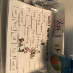Sight Word Bin