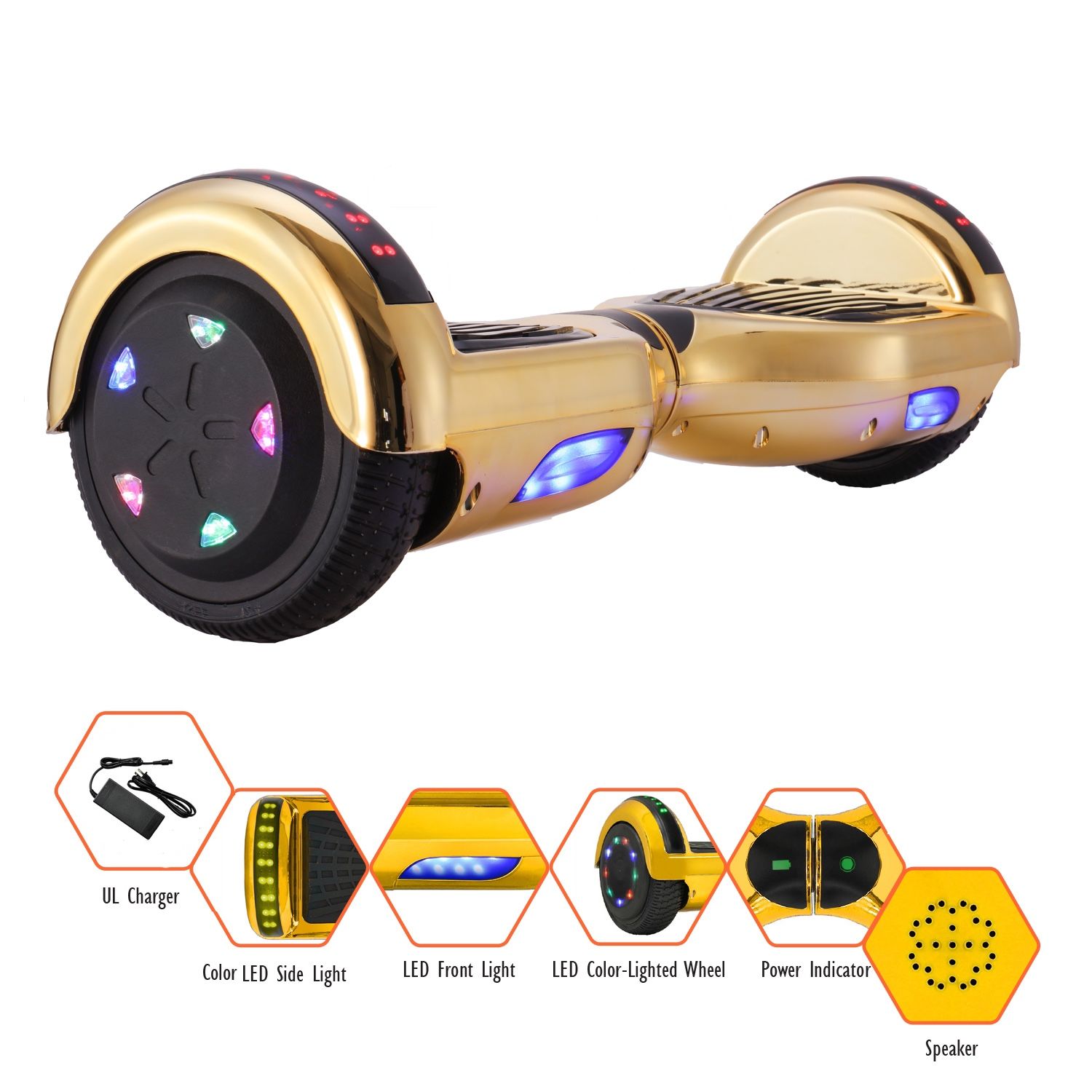 Chrome Hoverboard New in the box