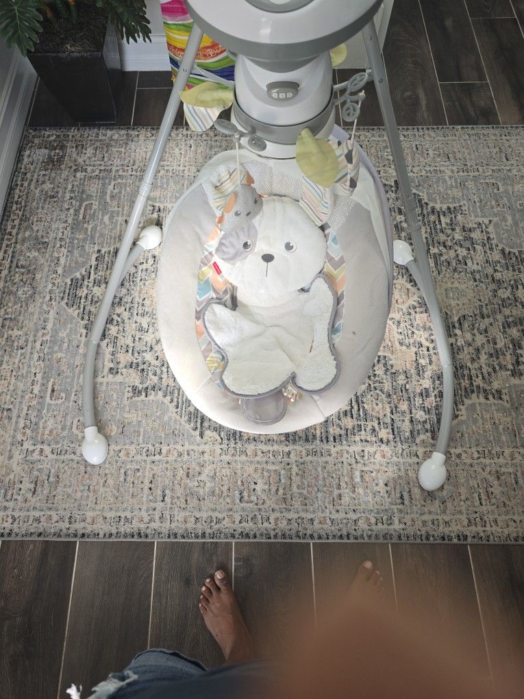 Fisher Price Cradle And Swing