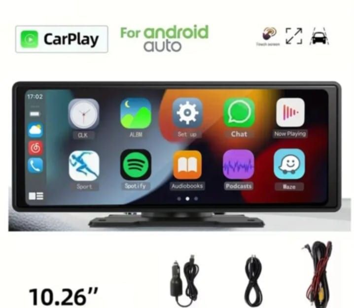 BRAND NEW IN THE BOX W/BLUETOOTH 10.26 SCREEN CAR PLAYER TO YOUR CELLPHONE