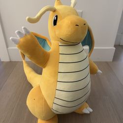 Pokémon Dragonite 24" Official Plush by Jazwares Brand New Rare Sold Our In Stores