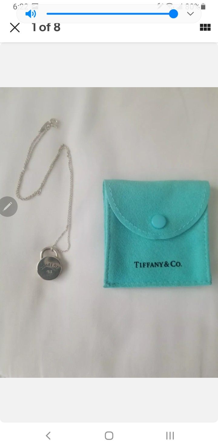 Tiffany And Company Class Of 2008 Pendant Chain. $125. Pickup In Oakdale