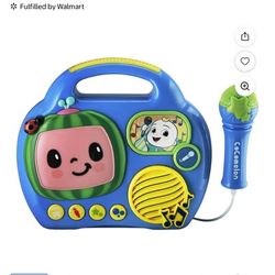 Brand new Cocomelon Sing Along Boombox Karaoke Mic