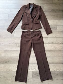 Women’s Brown My Michelle Business Suit