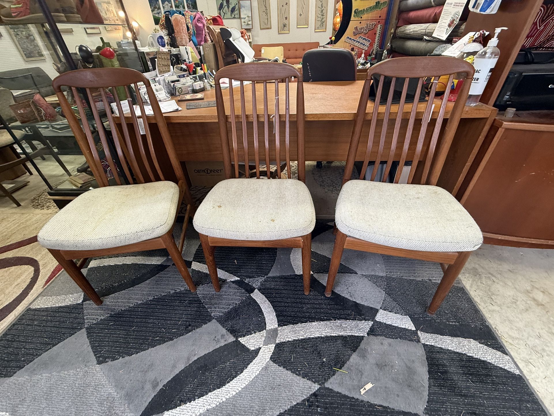 MCM Danish Modern Teak Dining Chairs