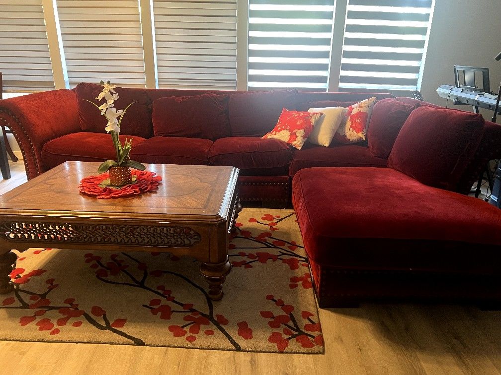 SOFA and TABLE