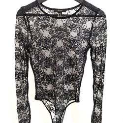 WOMENS LACE BODYSUIT 