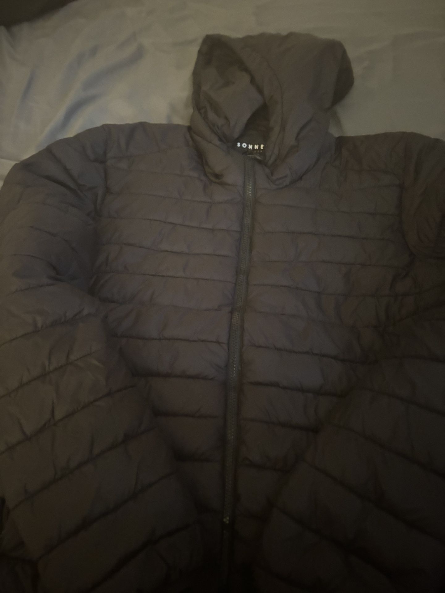 Sonneti London Puffer Jacket Large Black Let Me Know For Price