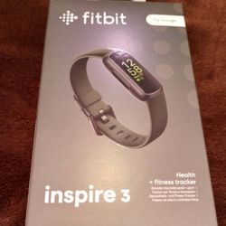 FITBIT Inspire 3 Smartwatch Fitness Tracker Health Monitor Exercise
