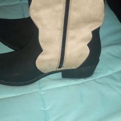 Black And Tan Cowboy Boots 