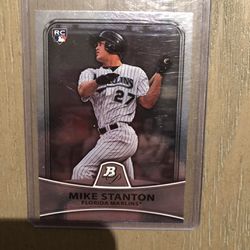 Mike Stanton ( Giancarlo Stanton) Rookie Card for Sale in Santa