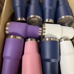 Box Of 30 Stainless Steel 30 Oz tumblers 