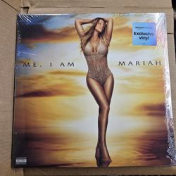 New Me. I Am Mariah Vinyl Record Mariah Carey The Elusive Chanteuse Translucent Clear 2 LP Amazon Exclusive 