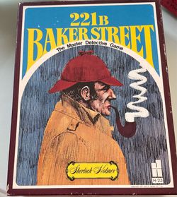 211 Baker Street Sherlock Holmes Mystery Game