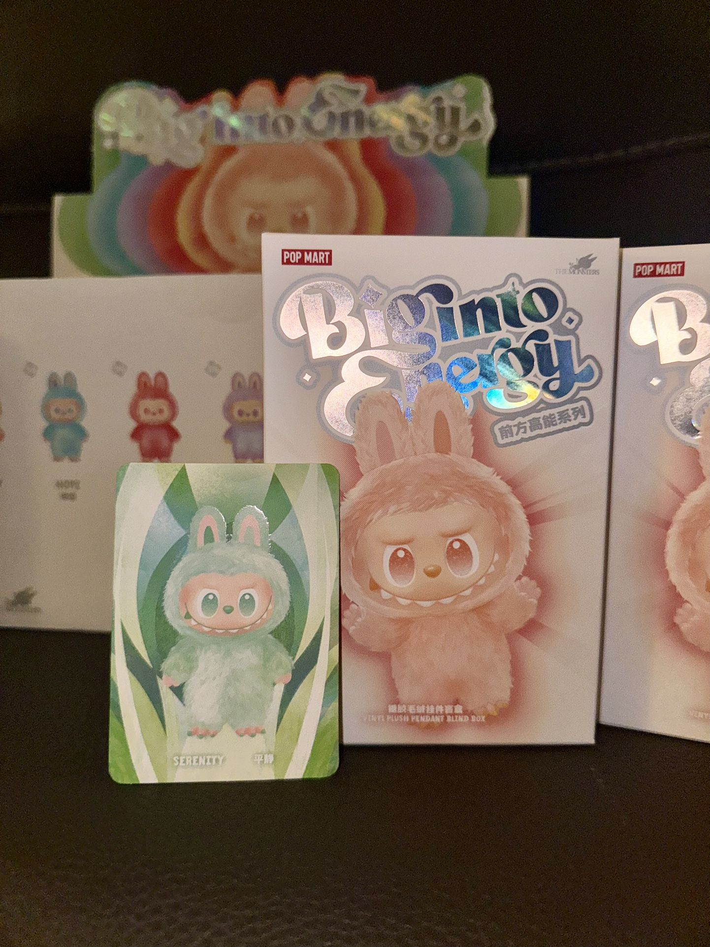 Big Into Energy Serenity Labubu Pop Mart Authentic