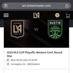 LAFC vs Austin FC (Playoff’s)