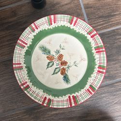 Set Of 11, Christmas Dessert/Appetizer Plates