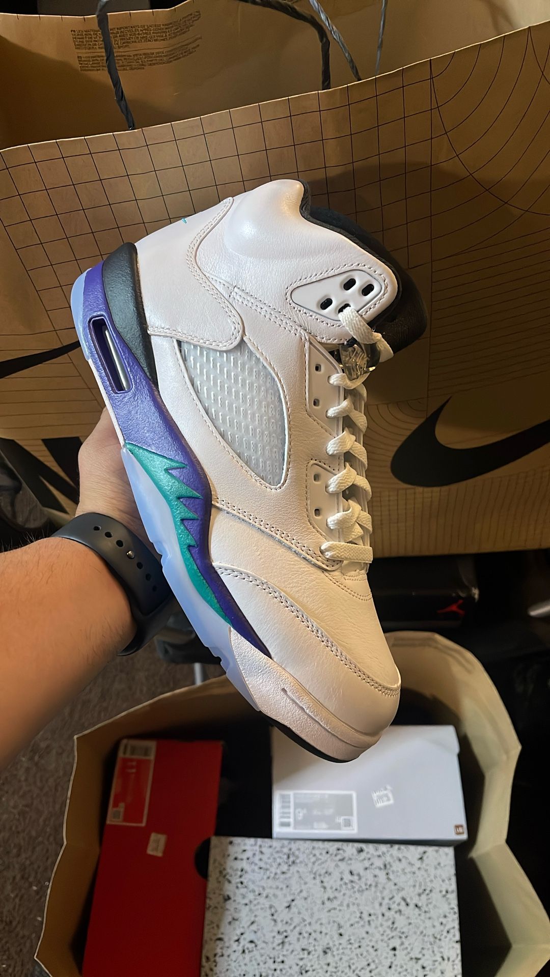 Jordan 5 Grape
