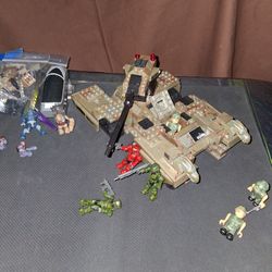 Halo Wars  Scorpion Set Mega Bloks,/ Figures 